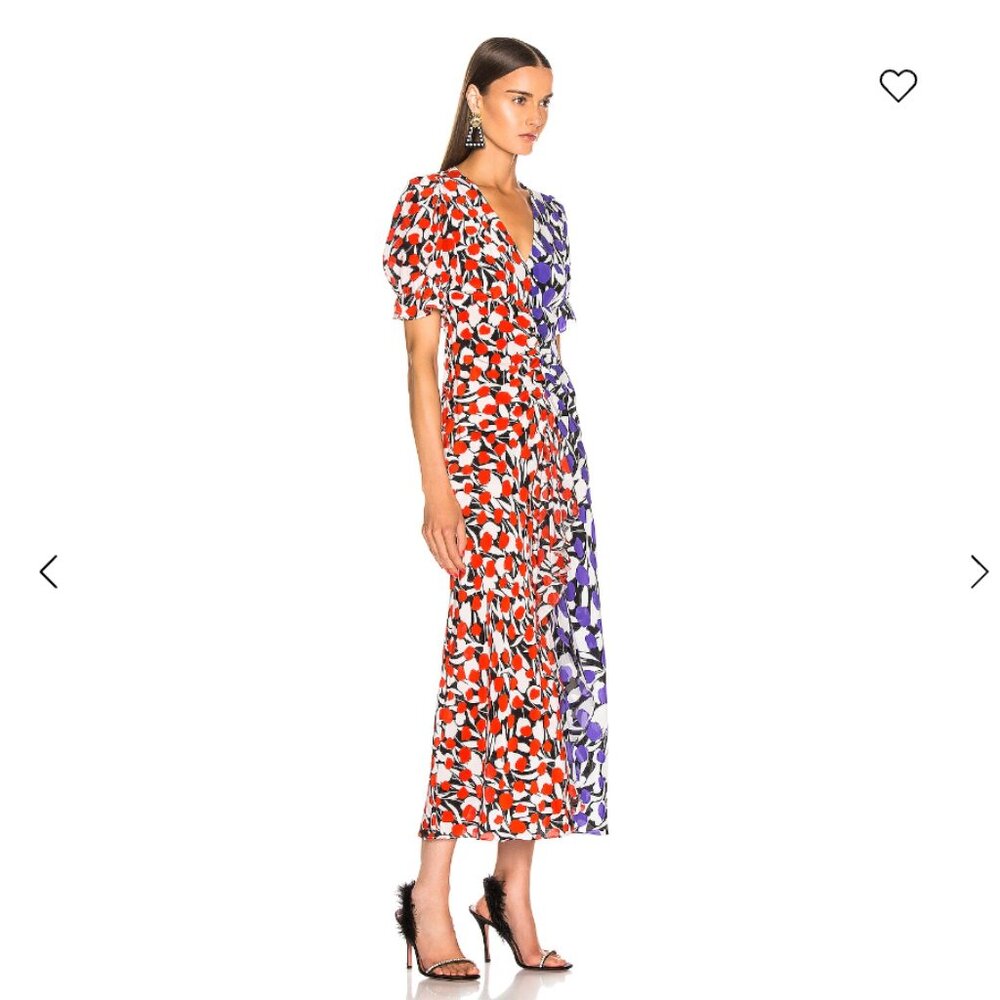 Rixo Ariel Dress Large
